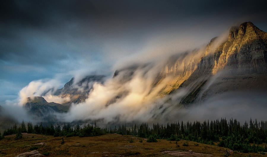 Sleeping Dragon / Logan Pass, Glacier National Park by Nicholas Parker Sleeping Dragon / Logan Pass, Glacier National Park by Nicholas Parker