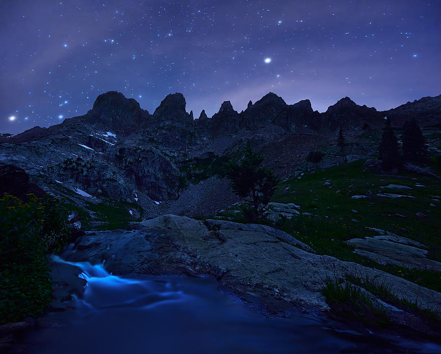 Sleepless Under Zodiac Ridge Photograph by Mei Xu