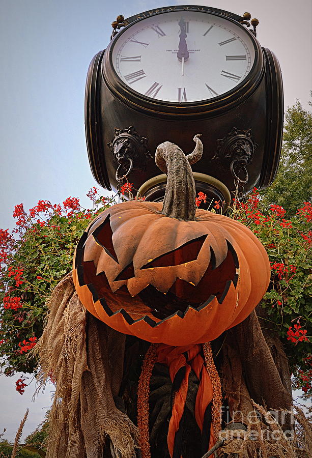 Sleepy Hollow Evil Pumpkin Photograph by Tru Waters