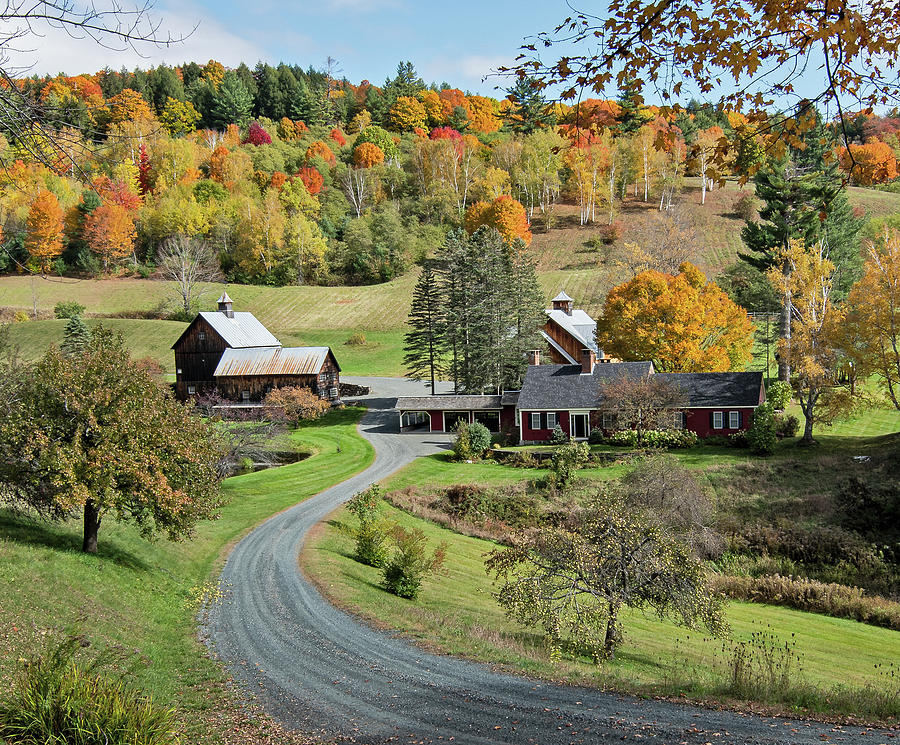 Sleepy Hollow Farm in Pomfret, Vermont Photograph by Scott Miller ...