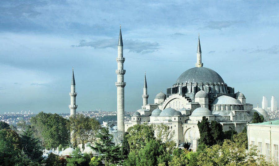 Architecture Photograph - Süleymaniye Mosque by Esmalale