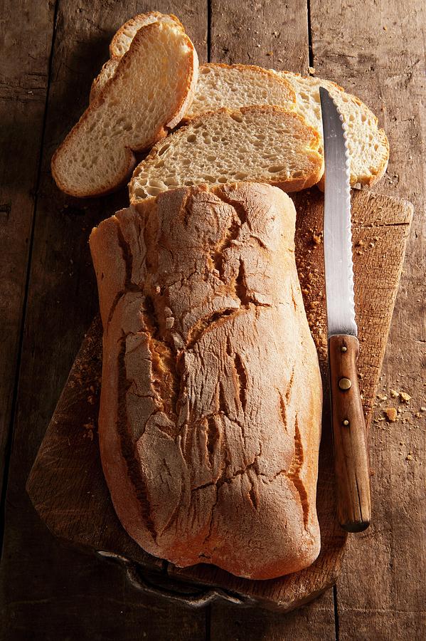 Sliced Ciabatta Bread Photograph by Piga & Catalano S.n.c.