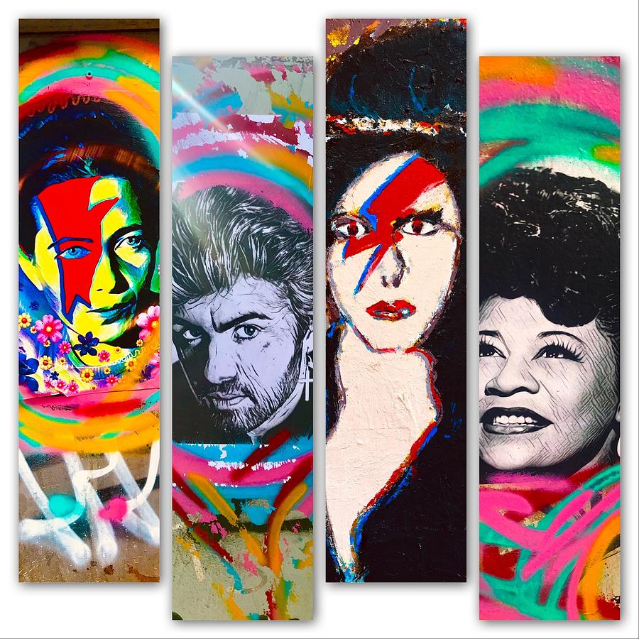 Slices of Iconic Stars Photograph by Funkpix Photo Hunter