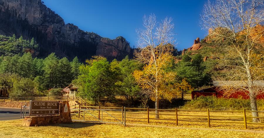 Fall Photograph - Slide Rock State Park, Arizona by Mountain Dreams