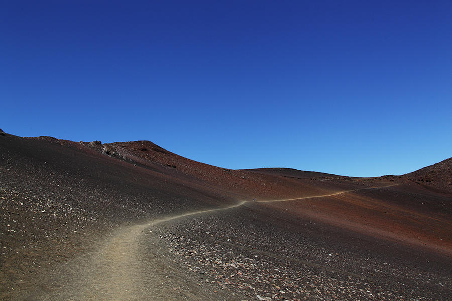 Sliding Sand Trail, Haleakala National Photograph by Toshi Sasaki