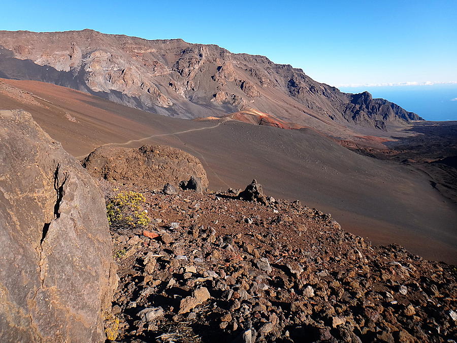 Sliding Sands Trail, Haleakala Photograph by Two Small Potatoes - Fine ...