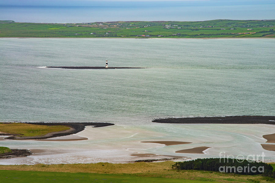 Sligo Bay and Blackrock Lighthouse Photograph by Bob Phillips