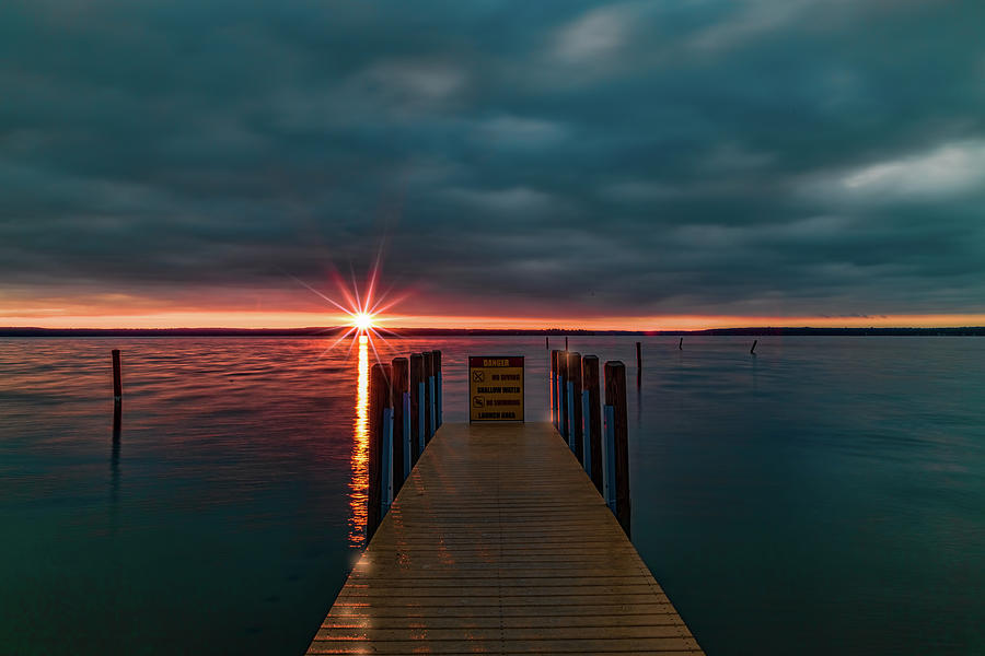 Sliver of Sun Photograph by Joe Holley