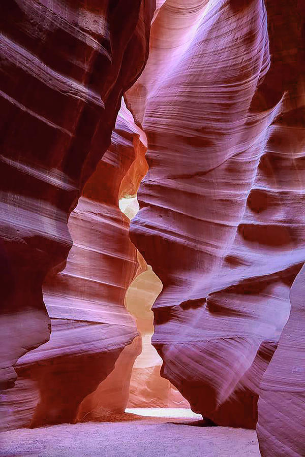 Color Photograph - Slot Canyon Single by Susan Vizvary Photography