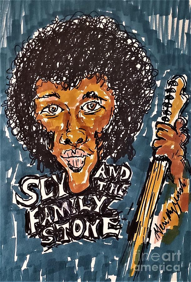 Sly And The Family Stone Mixed Media