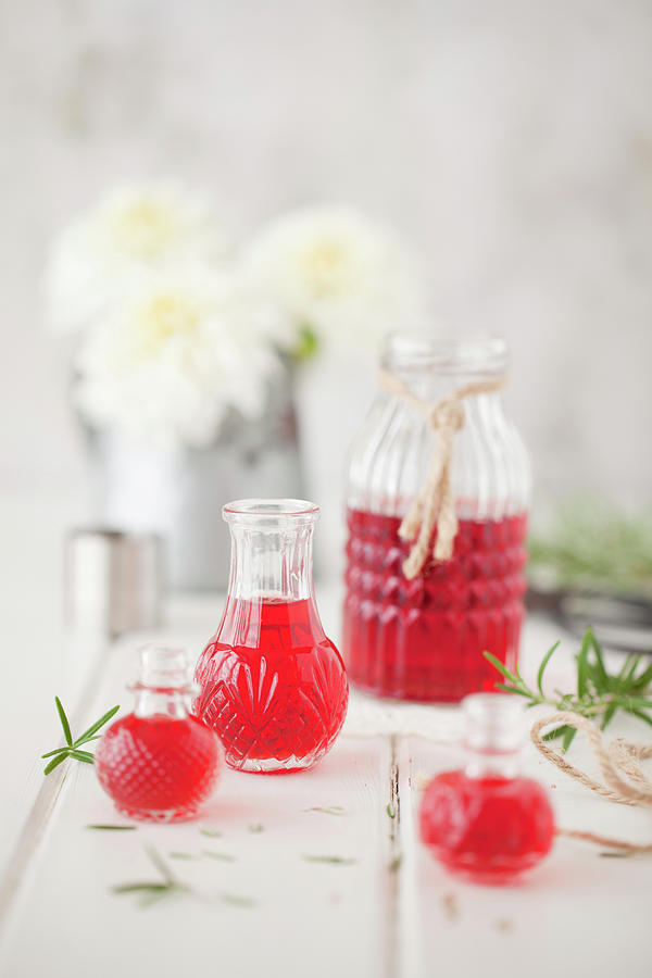 Small Bottles Of Campari Liqueur Photograph By Jane Saunders Fine Art