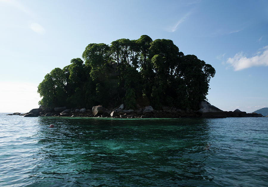 Paradise Digital Art - Small Island In South China Sea Near Tioman Island, Malaysia by Samantha Mitchell