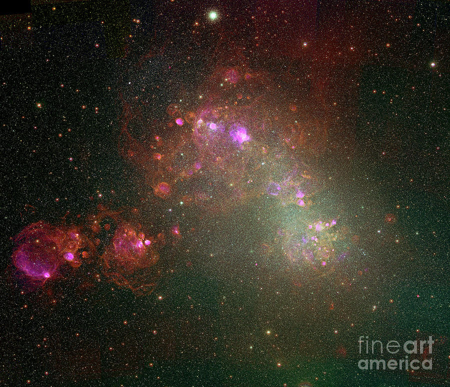 Small Magellanic Cloud Photograph by F. Winkler, Middlebury College, Mcels Team/noao/aura/nsf/science Photo Library