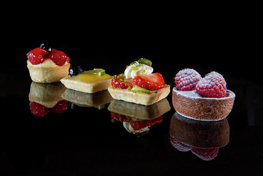 Small pastry Photograph by So Ho - Fine Art America