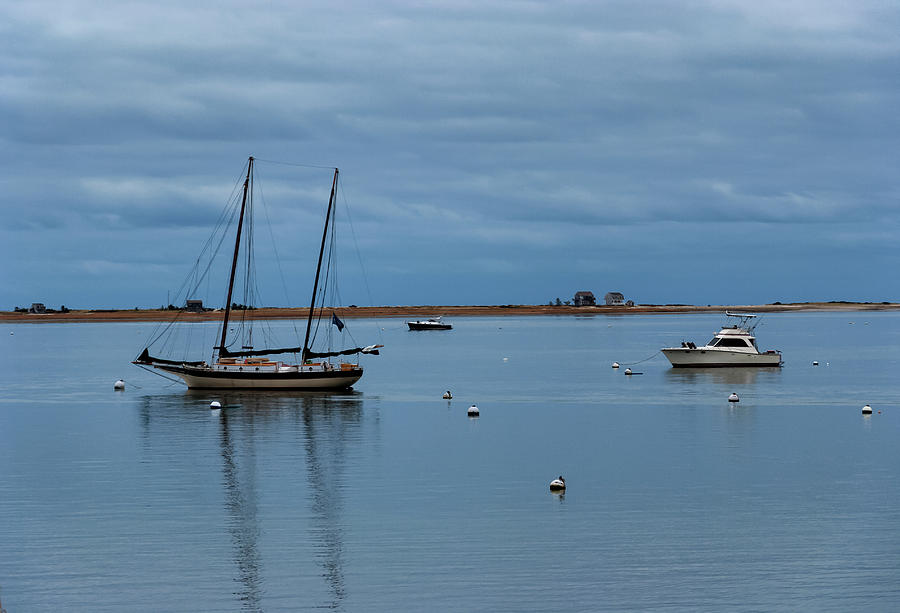 Boat Photograph - Small Sailing Vessels Cape Cod by Anthony Paladino