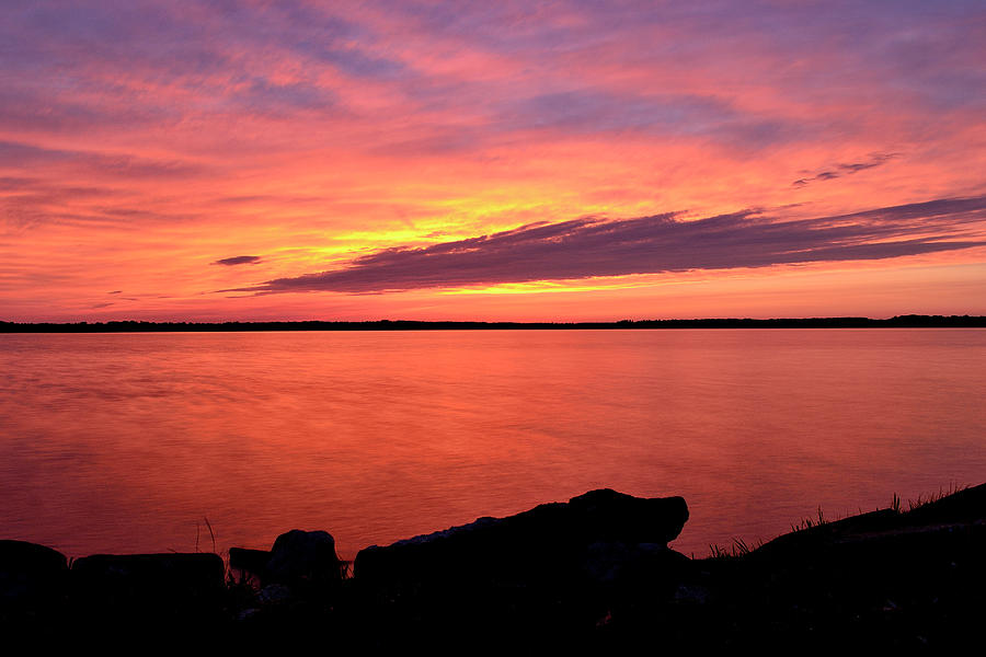 Small Town Sunset Photograph by Mandy Schram