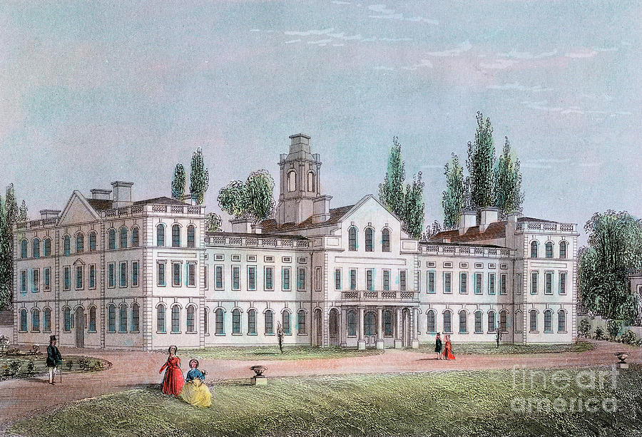 Smallpox Hospital, Highgate, London Drawing by Print Collector