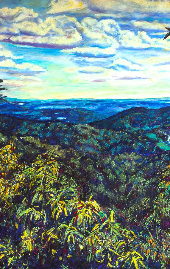 Impressionism Painting - Smartview Blue Ridge Parkway by Kendall Kessler