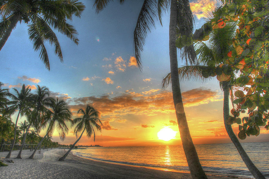 Smathers Beach Sunrise 2 Photograph by Robert Goldwitz - Fine Art America