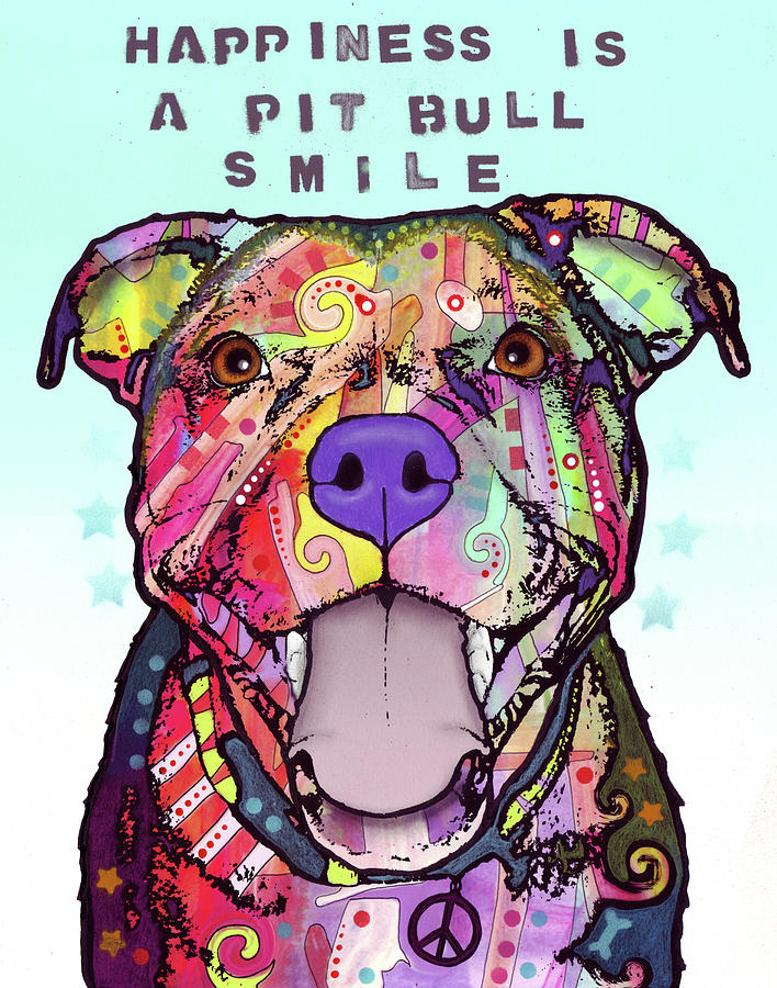 Animal Mixed Media - Smile by Dean Russo