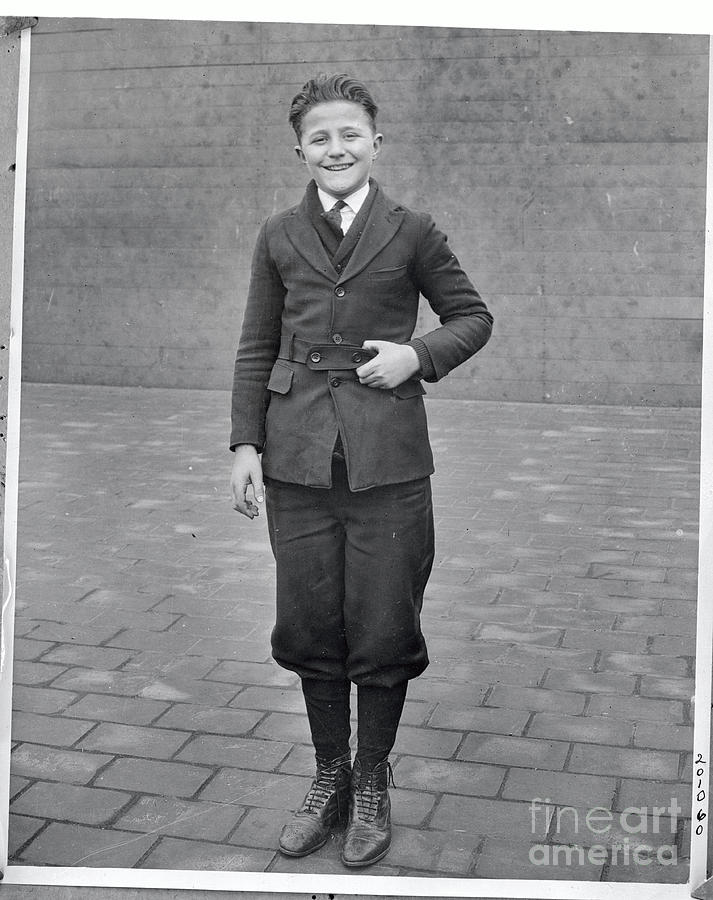 Smiling Adolescent Boy Posing Photograph by Bettmann