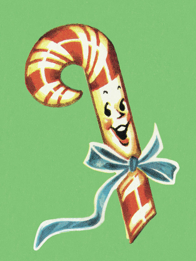 cute Christmas candy cane decoration cartoon doodle hand drawing 14295916  PNG