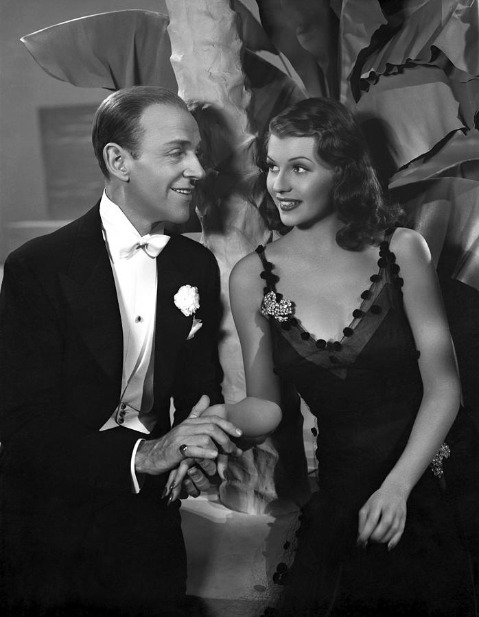 Smiling Fred Astaire And Rita Hayworth In You'll Never Get Rich 1941 ...