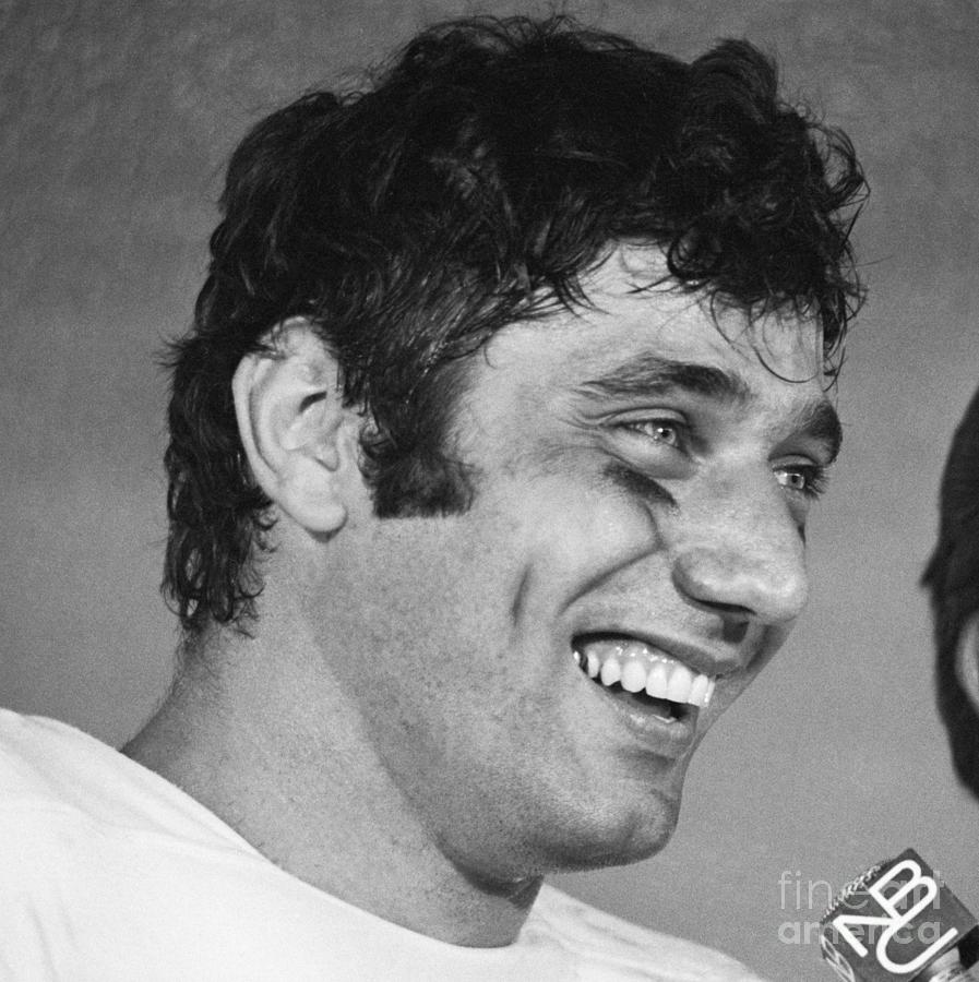 Smiling Joe Namath After Super Bowl Photograph by Bettmann