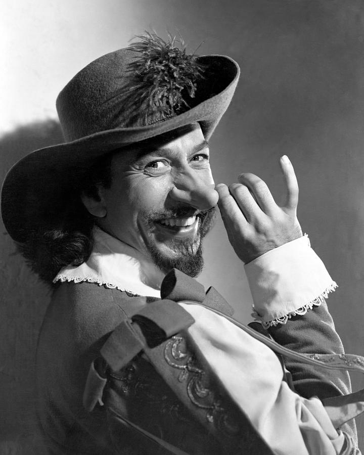 Smiling Jose Ferrer In Cyrano De Bergerac Role Photograph by Globe ...