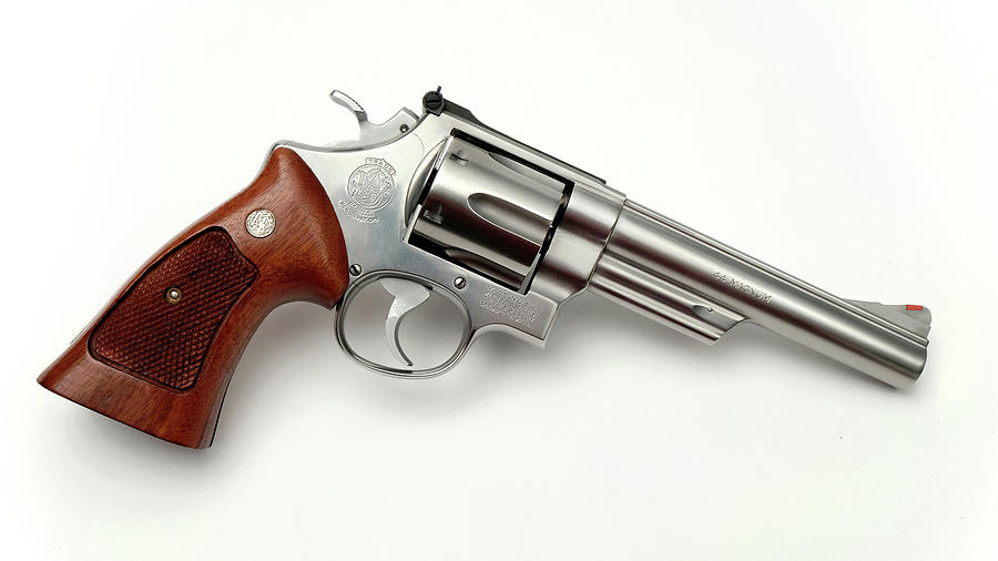 Smith & Wesson Model 629 29 Stainless Photograph by Theodore Clutter