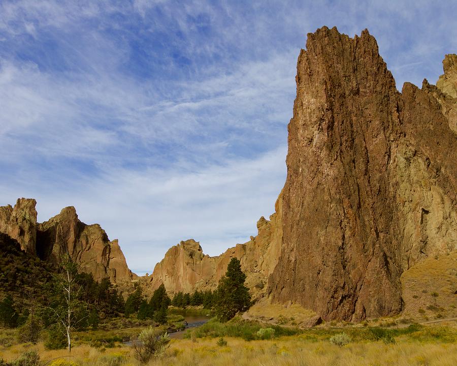 Smith Rock Landscape Photograph by Todd Kreuter