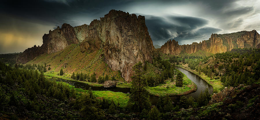 Smith Rock Photograph by Ron Langager - Fine Art America