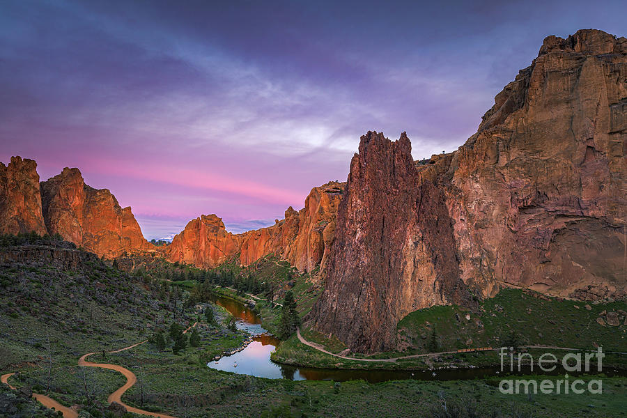 Smith Rock State Park, Oregon Photograph by Henk Meijer Photography