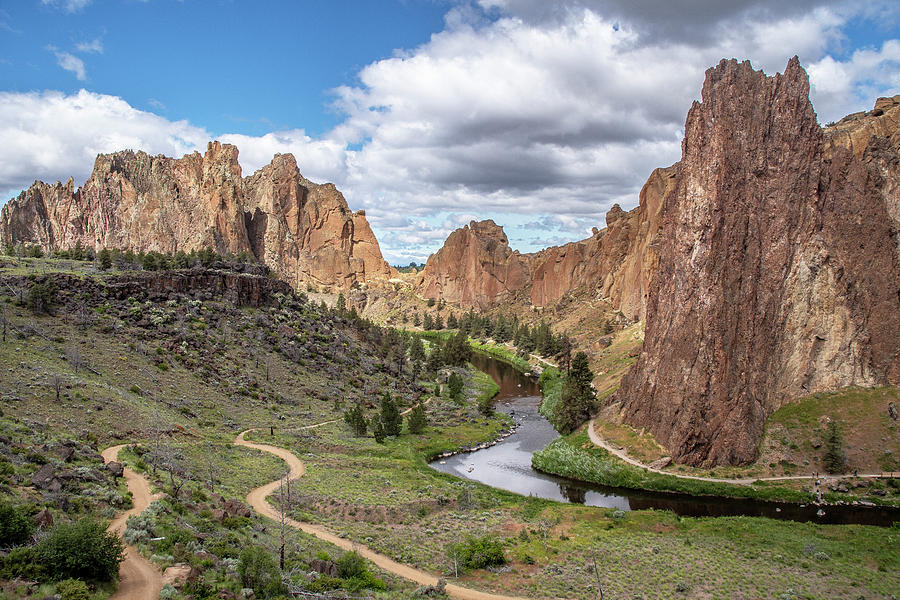 Smith Rock Wide View Photograph by Matthew Irvin - Fine Art America