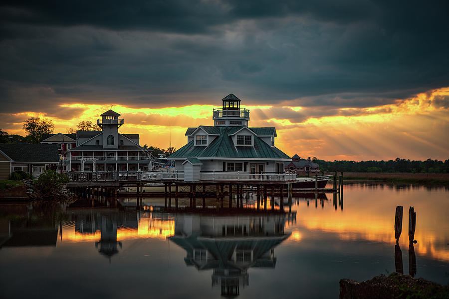 Sunset Photograph - Smithfield Station by Pete Federico Sunset Photograph - Smithfield Station by Pete Federico