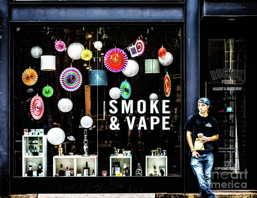 Smoke And Vape Shop Photograph by Nick Zelinsky