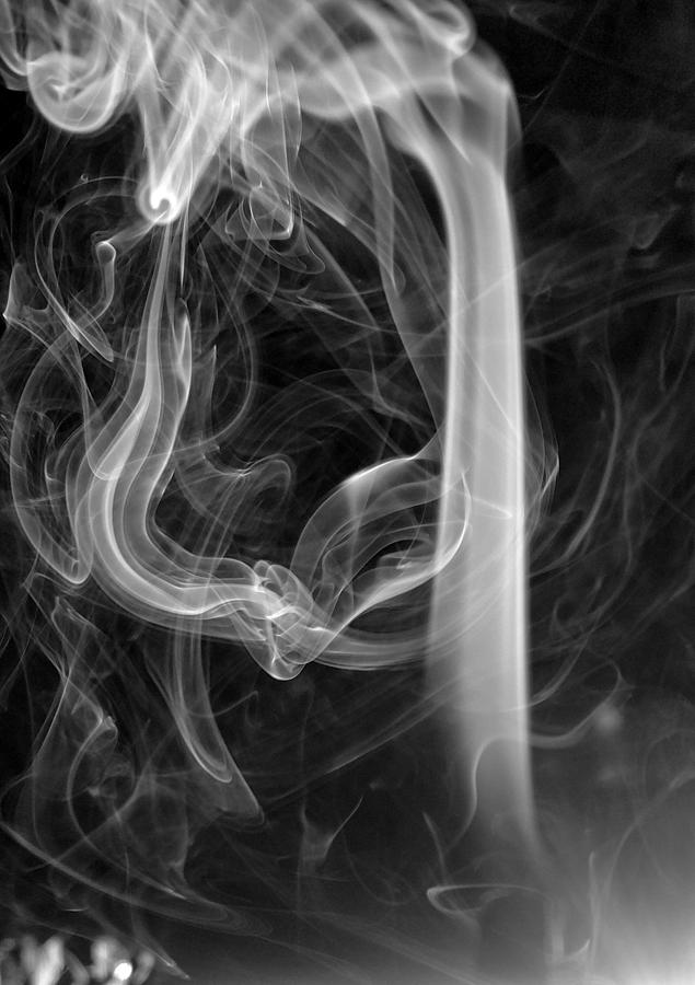 Smoke dance 2 Photograph by Jeff Paul - Fine Art America