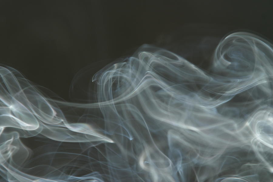 Smoke Waves Smoking Photograph by Stanrohrer