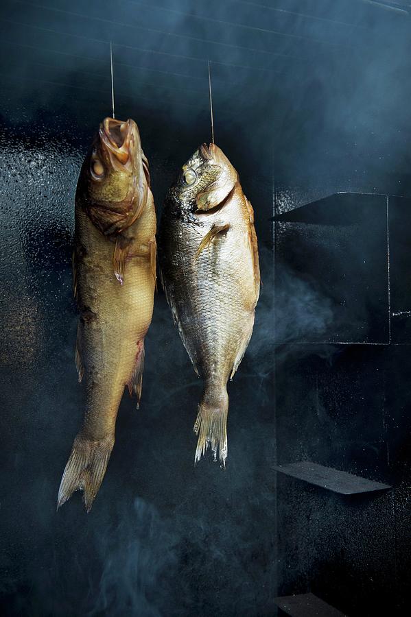 Smoked Fish In A Smokehouse Photograph by Lode Greven Photography