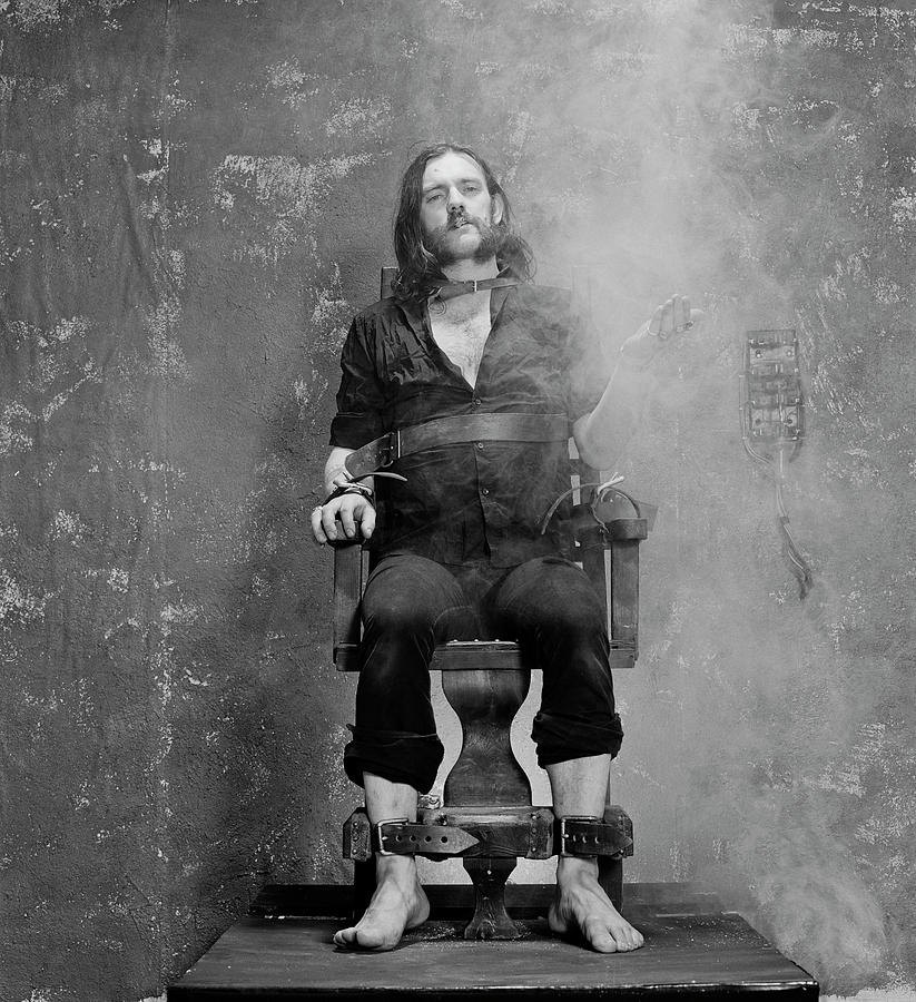 Smokin Lemmy Photograph by Fin Costello
