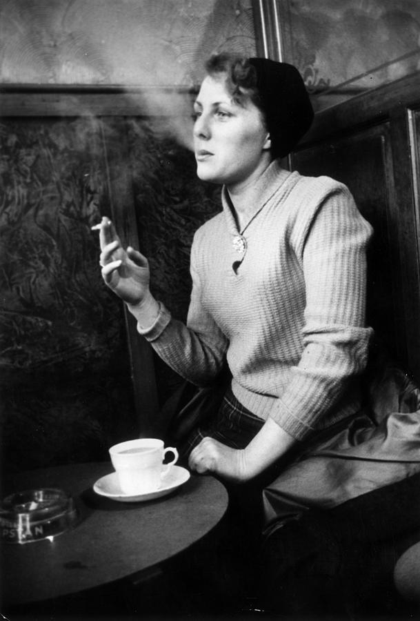 Smoking Photograph by Kurt Hutton