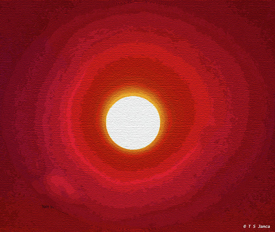 Smoky Sun Digital Art by Tom Janca