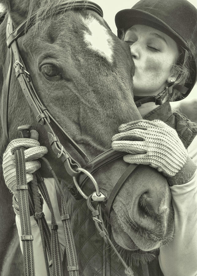 Smooches Photograph by Dressage Design