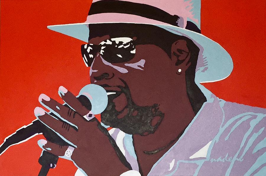 Jazz Painting - Smooth Avenue blues by Nadene Kranz