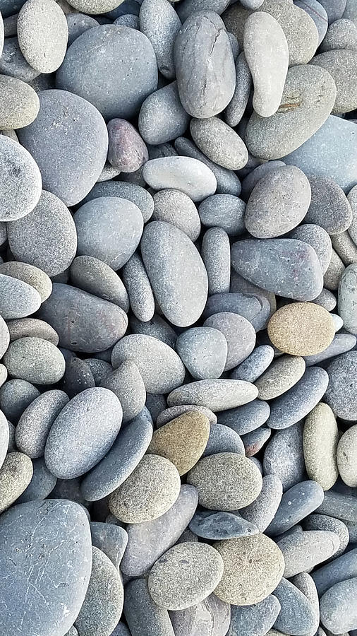 Pebbles Photograph - Smooth by Michael Merry