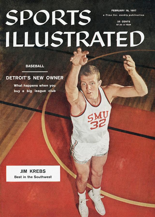 Smu Jim Krebs Sports Illustrated Cover Photograph by Sports Illustrated