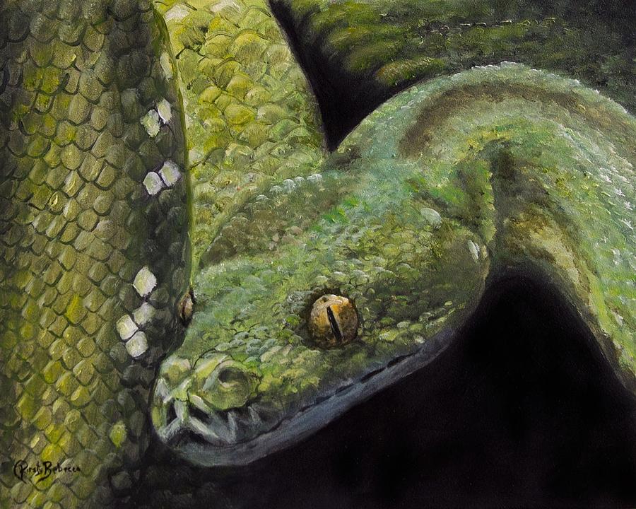 Snake Painting by Kirsty Rebecca