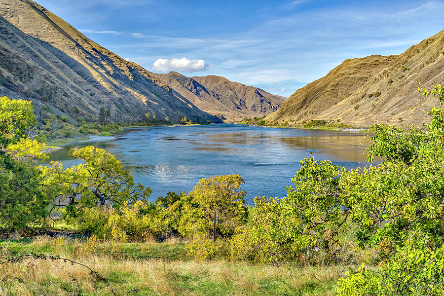 Snake River in Hells Canyon Oregon Photograph by Alan Toepfer - Fine ...