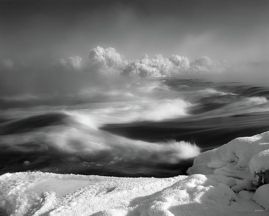 Winter Photograph - Snake River Winter by Leland D Howard
