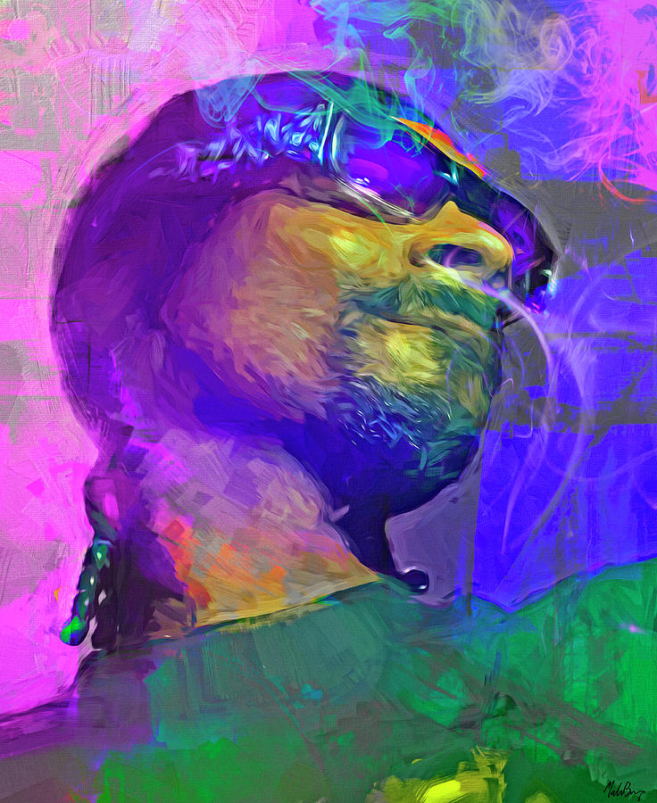 Snoop Dogg Mixed Media by Mal Bray Snoop Dogg Mixed Media by Mal Bray